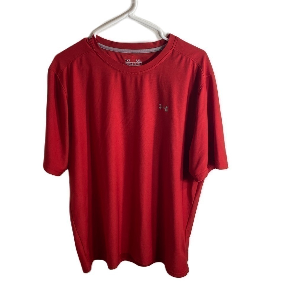 Under Armour Red Short Sleeve T-shirt Men’s XL Regular